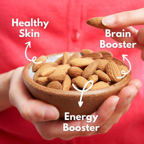Healthy Master Original Irani Mamra Almonds |Badam